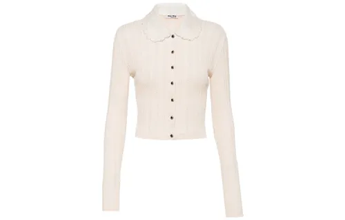 MIU MIU FW21 Knitwear Women's Beige
