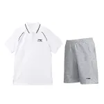 Li Ning Casual Sportswear Men's Polo Collar Moderate