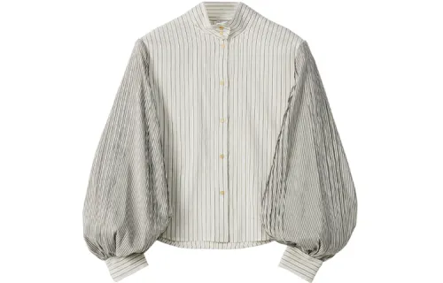 LOEWE Shirts Women's White Crew Neck Moderate Shirt