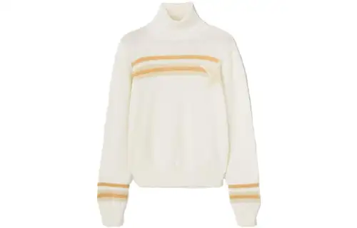 Loro Piana Sweaters Women's White Turtleneck Moderate Other