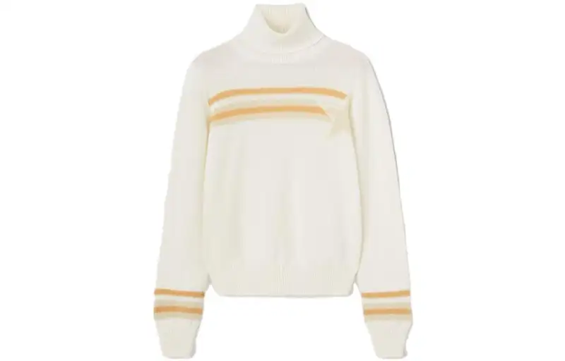 Loro Piana Sweaters Women's White Turtleneck Moderate Other