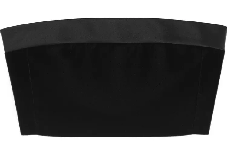 SAINT LAURENT Strapless Top Women's Black