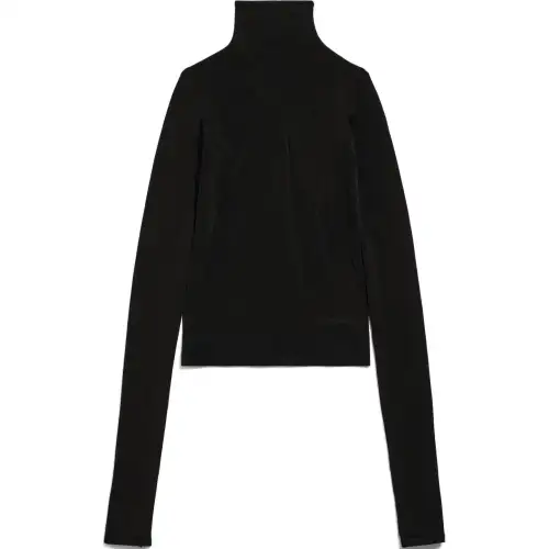 Balenciaga Women's Balenciaga Turtleneck Black