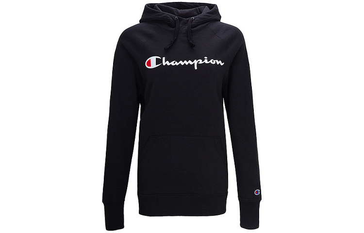 Женское худи Champion Logo (синее)