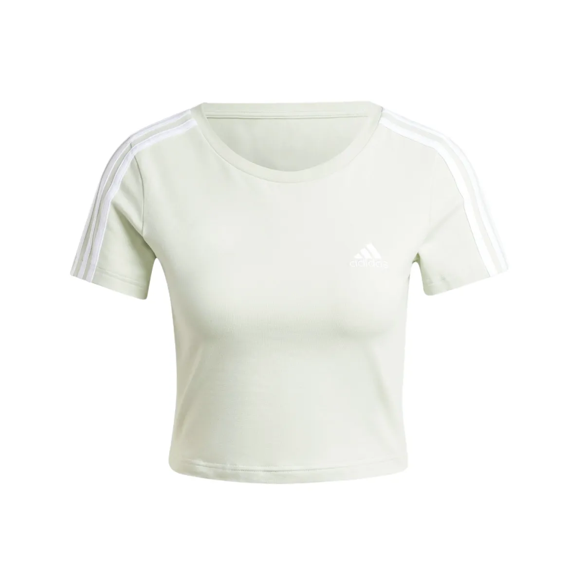 Adidas Essential T Shirt Women's Linen Green