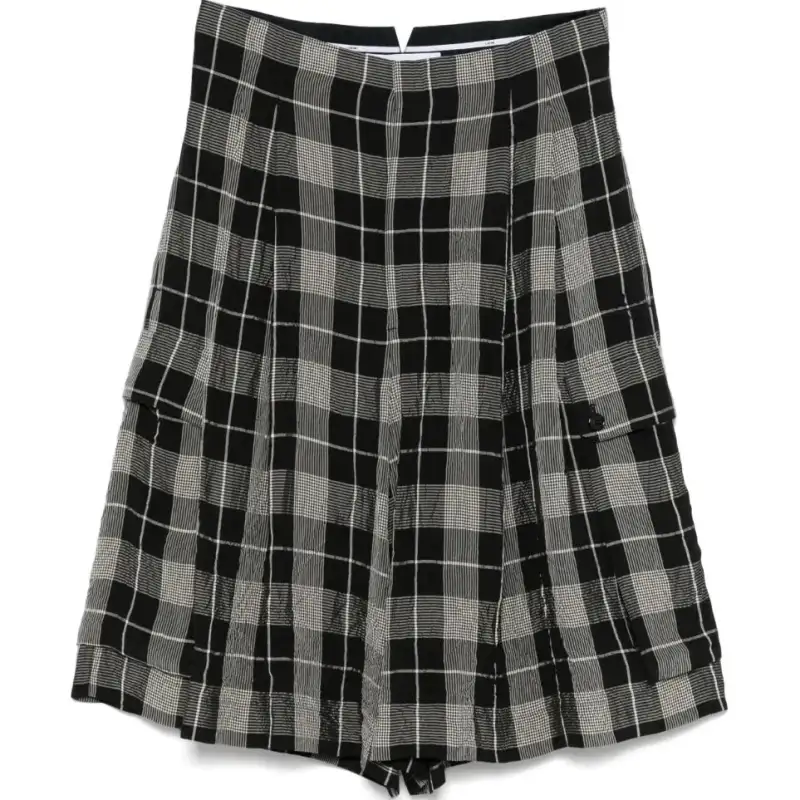LOEWE Check pattern Shorts