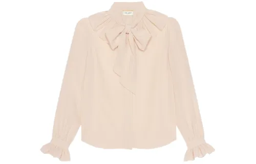 SAINT LAURENT Shirt Women's Shell White