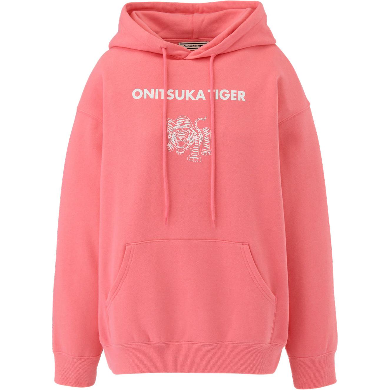Женское худи Onitsuka WS HOODIE (красное)
