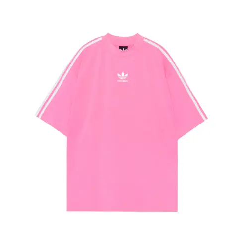 Balenciaga X Adidas Medium Fit T Shirt Neon Pink