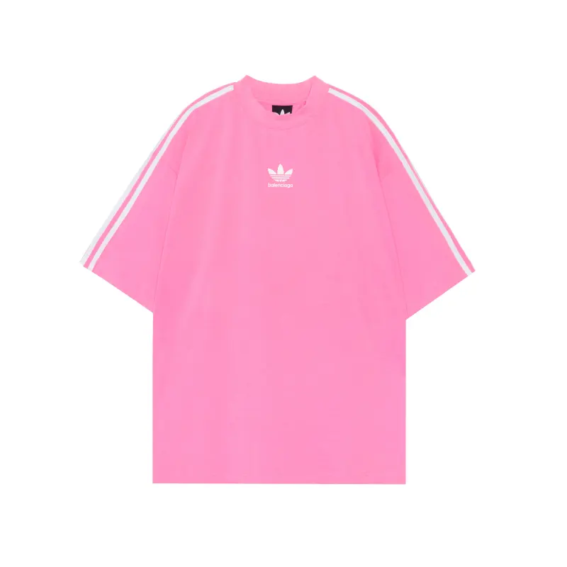 Balenciaga X Adidas Medium Fit T Shirt Neon Pink