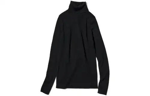 UNIQLO Sweaters Women's Black Turtleneck Moderate Other
