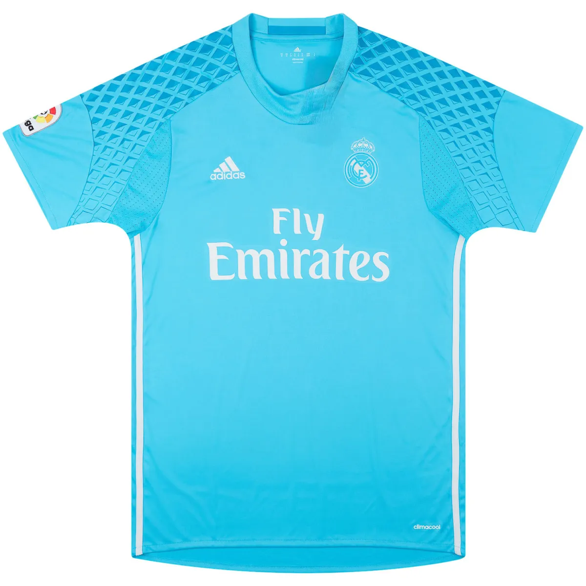 Adidas Real Madrid Fly Emirates Soccer Jersey Fan Edition Men's Blue
