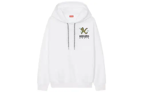【Previous Season】Tiger Tail K logo-embroidered hoodie