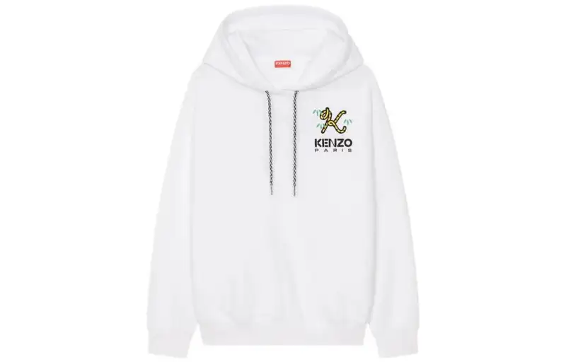 【Previous Season】Tiger Tail K logo-embroidered hoodie