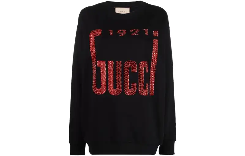 【Previous Season】embellished-logo sweatshirt