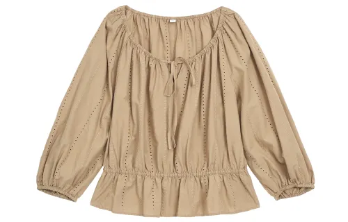UNIQLO Shirt Women's Dark Beige