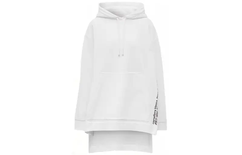 Burberry Coordinates Print Oversized Hoodie 'White'