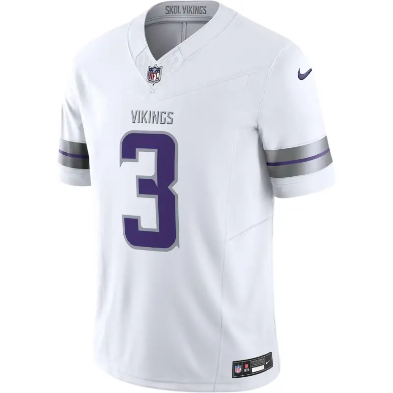 Nike Jordan Addison Minnesota Vikings Men's Nike Dri-FIT Nfl Limited Football Jersey