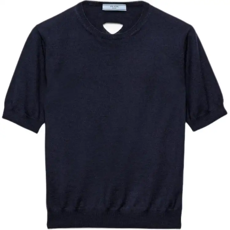 Prada wool knitted top