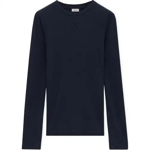 LOEWE FW24 Knitwear Women's Dark Blue