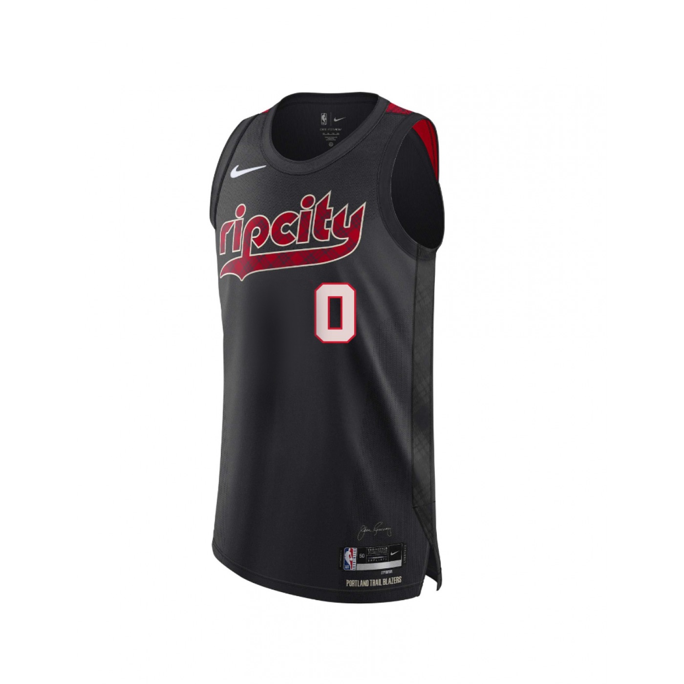 Nike POR MNK DFADV ATH JSY CE Basketball Jersey Unisex Black