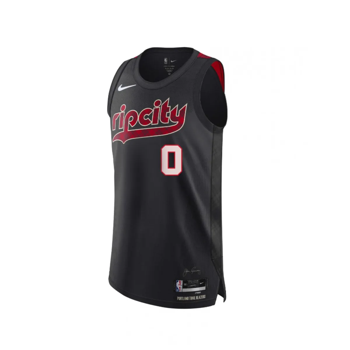 Nike POR MNK DFADV ATH JSY CE Basketball Jersey Unisex Black