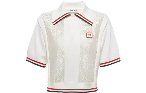 MIU MIU Polo Shirts Women's White