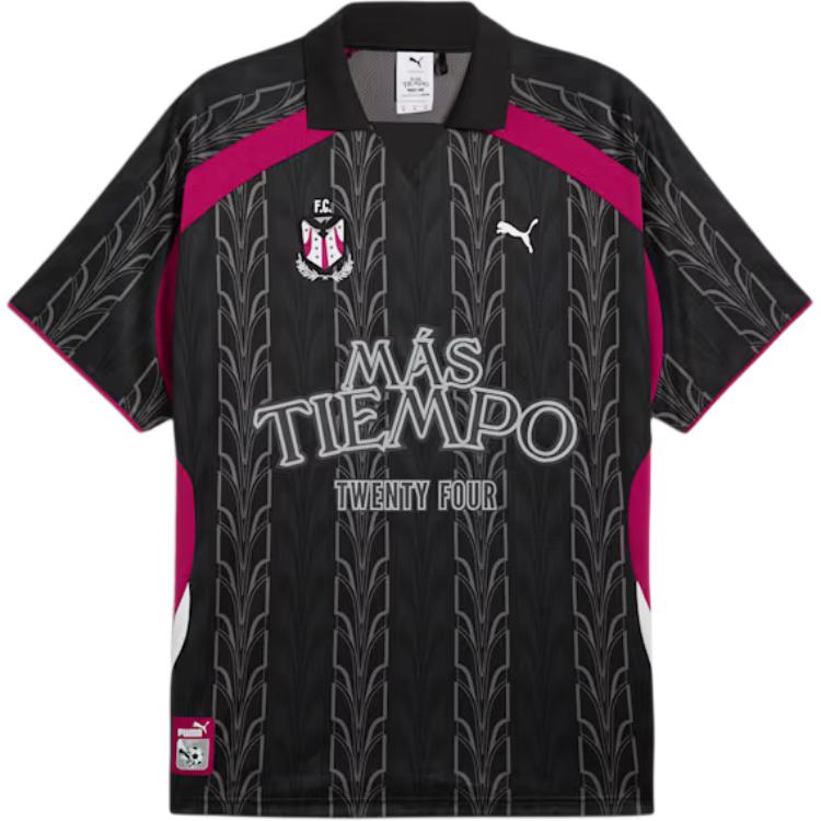 PUMA MÁS TIEMPO TWENTY FOUR Soccer Jersey Men’s Black