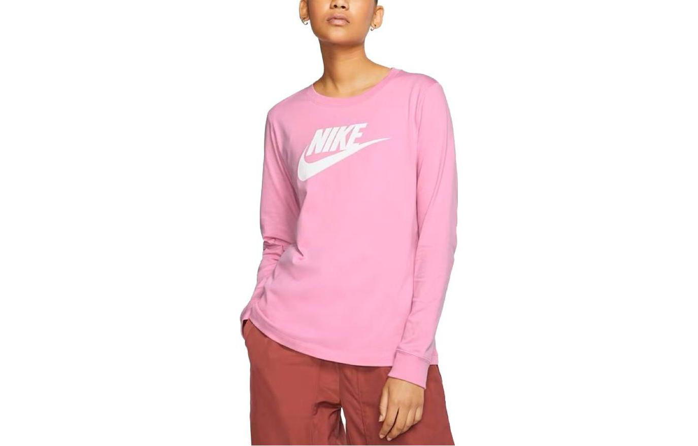 Женский лонгслив Nike Sportswear (розовый)