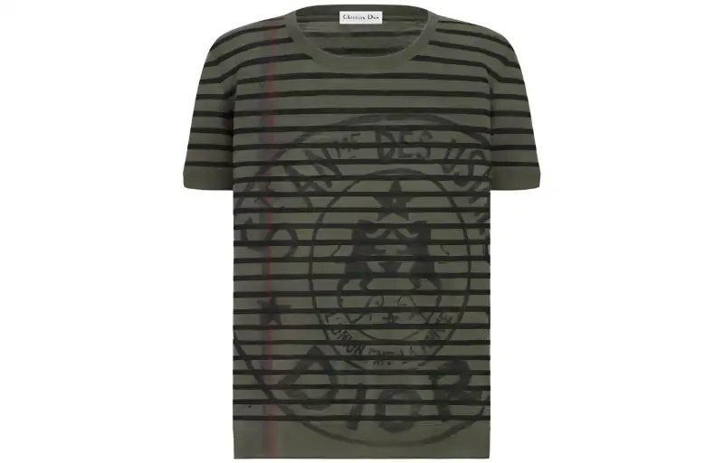 DIOR T Shirt Women's Army Green