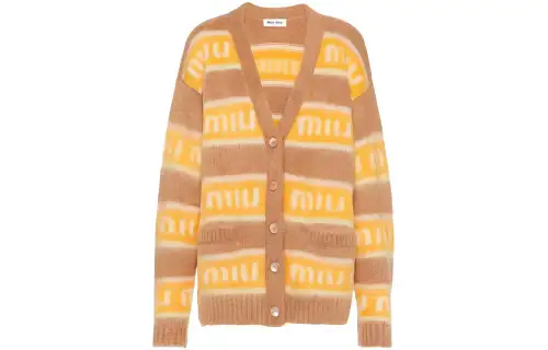 MIU MIU FW22 Knitwear Women's Yellow