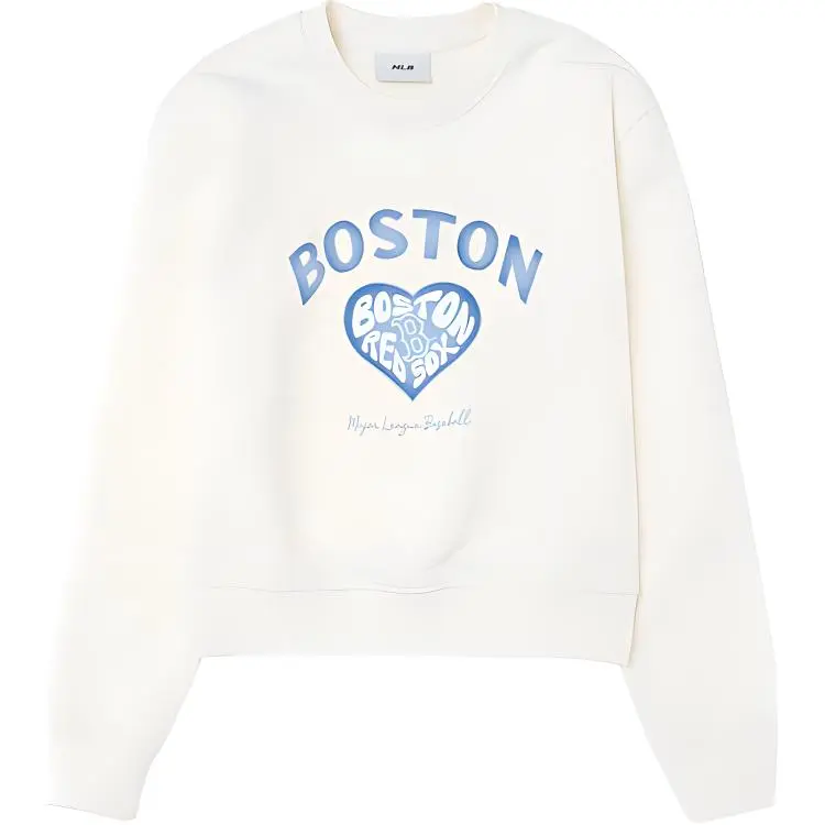 MLB Sweatshirts Women's Cream Crew Neck Moderate
