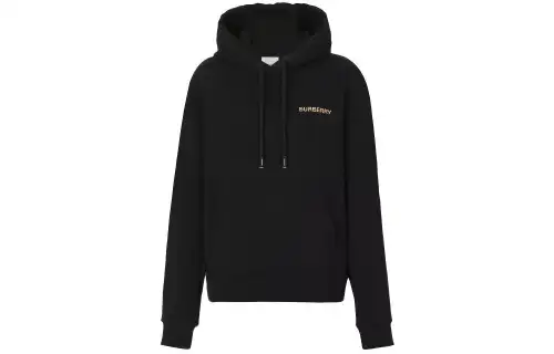 Burberry Deer Graphic Oversized Hoodie