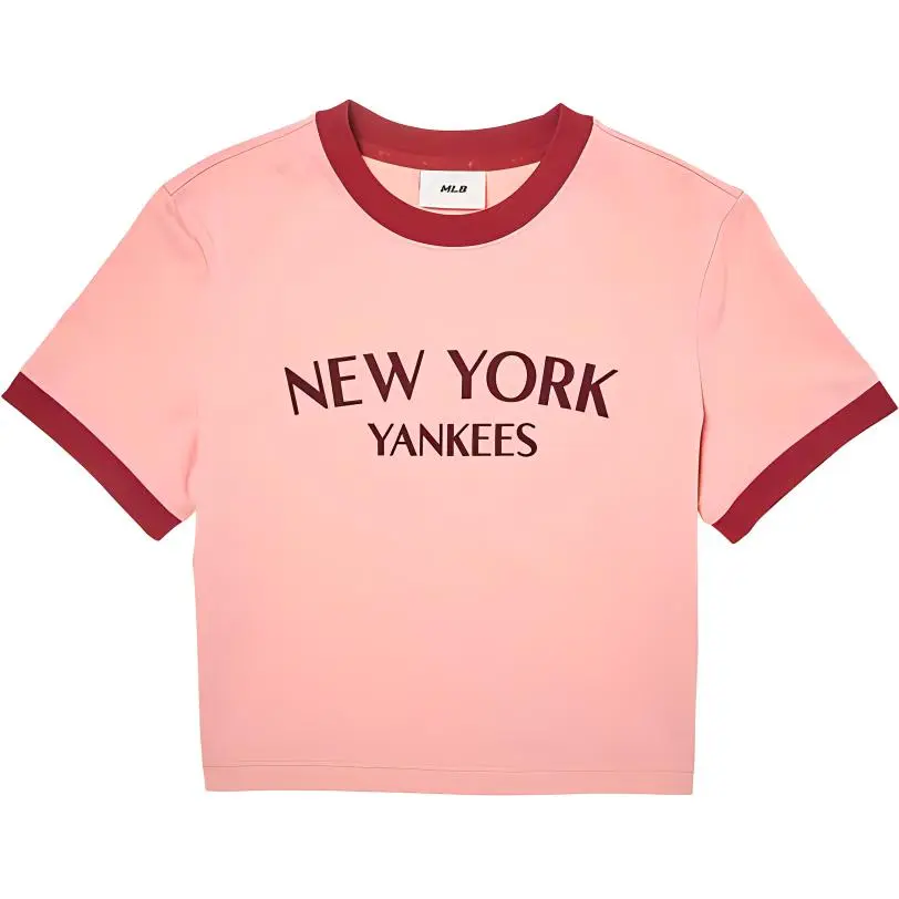 MLB New York Yankees T Shirt Women's Pink