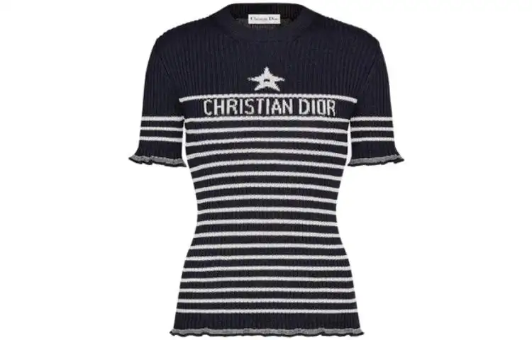 DIOR FW22 Knitwear Women's Blue White