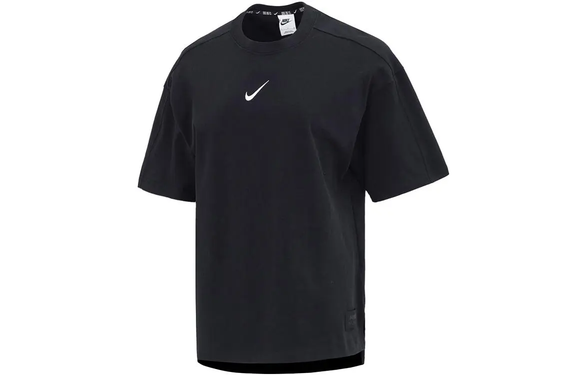 Nike Women's Sportswear City Utility Oversized Short-Sleeve Top Black
