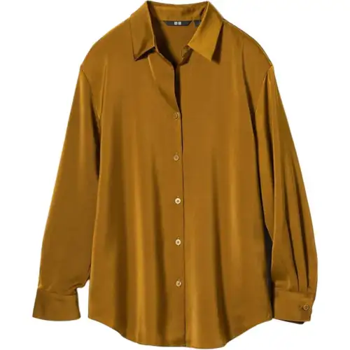 UNIQLO Shirt Women's Light Umber