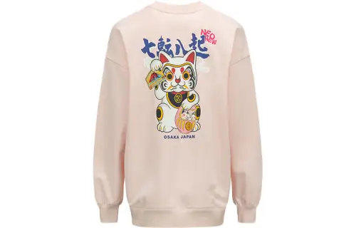 EVISU Sweatshirts Women's Crew Neck Moderate Heavyweight