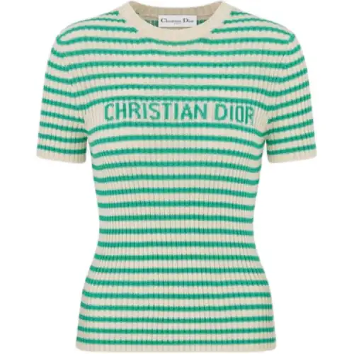 DIOR Dioriviera FW24 Knitwear Women's Sea Blue