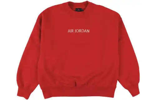 Jordan Sweatshirts Women's Fire Red Crew Neck Moderate Other