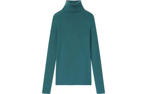 UNIQLO Sweaters Women's Green Turtleneck Moderate Other