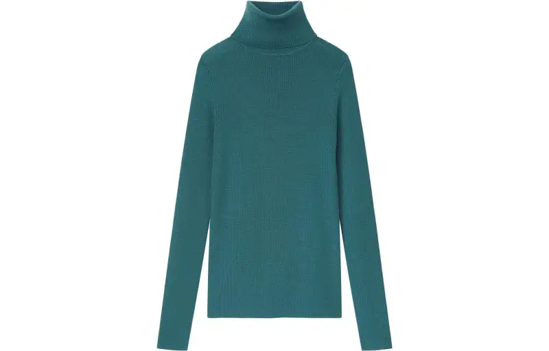 UNIQLO Sweaters Women's Green Turtleneck Moderate Other