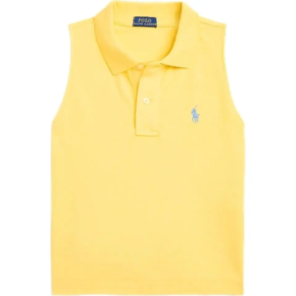 Polo Ralph Lauren SS22 Polo Shirt Slim Fit Women's Yellow