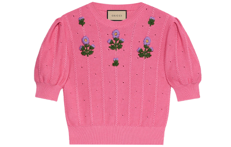 Женский джемпер Gucci (розовый)