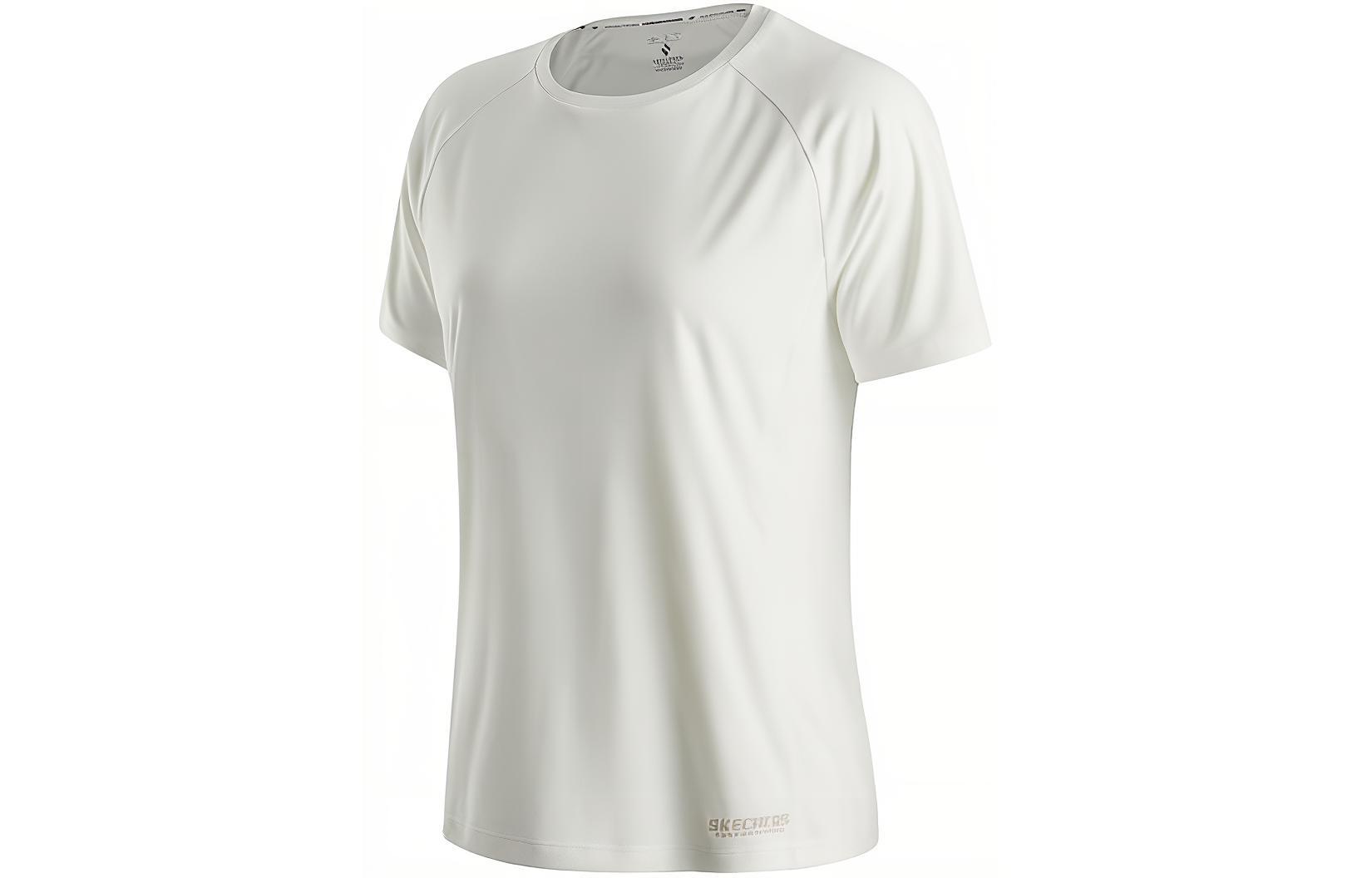 Skechers Raglan Sleeve T Shirt Women’s Marshmallow White