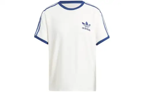 adidas originals Women's Terry 3-Stripes Tee White
