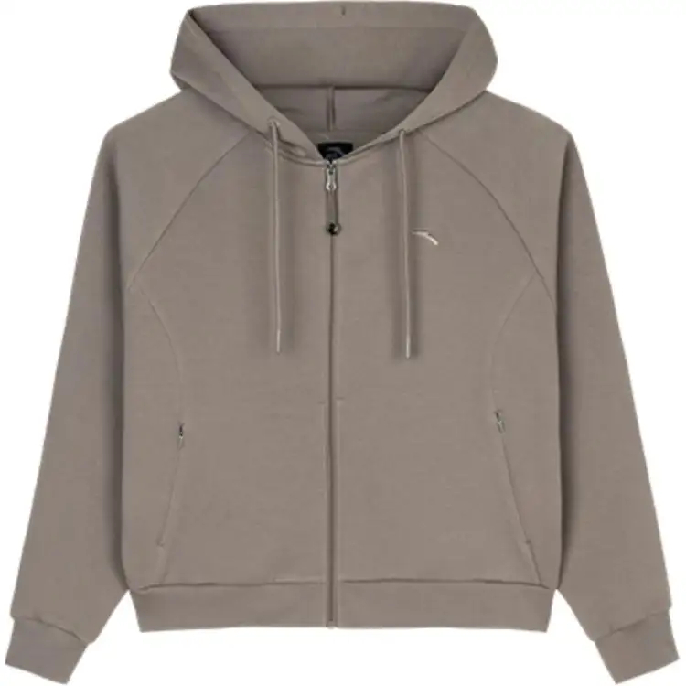 Anta Variety Training Collection Sweatshirt Women's Linen Gray