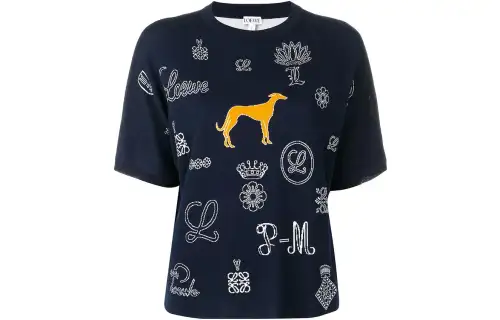 LOEWE SS23 T Shirt Women's Blue