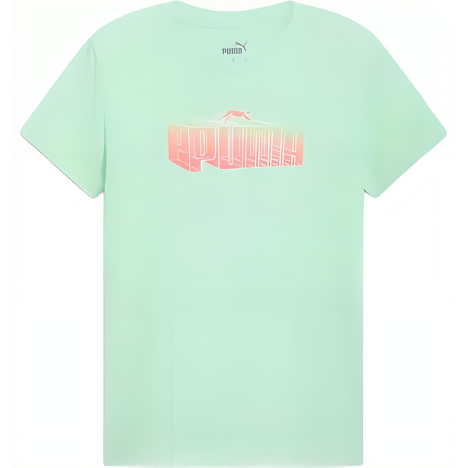 PUMA Regular T Shirt Women's Mint Green