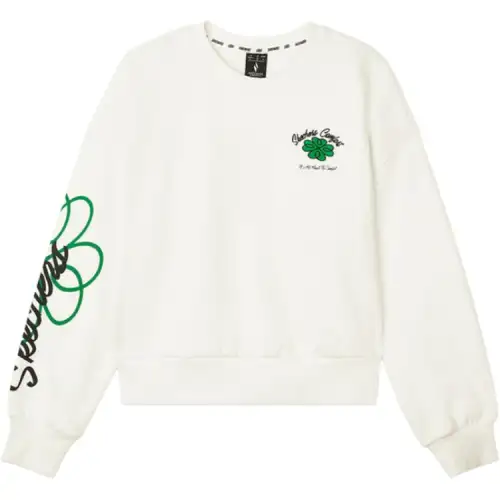 Skechers Sports League Collection Sweatshirt Women's Marshmallow White